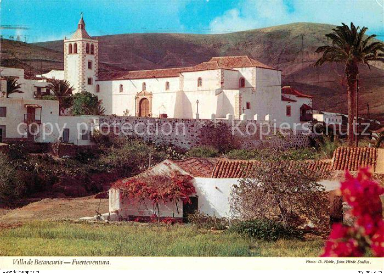 72885003 Betancuria Vista Parcial Iglesia Betancuria - Sonstige & Ohne Zuordnung