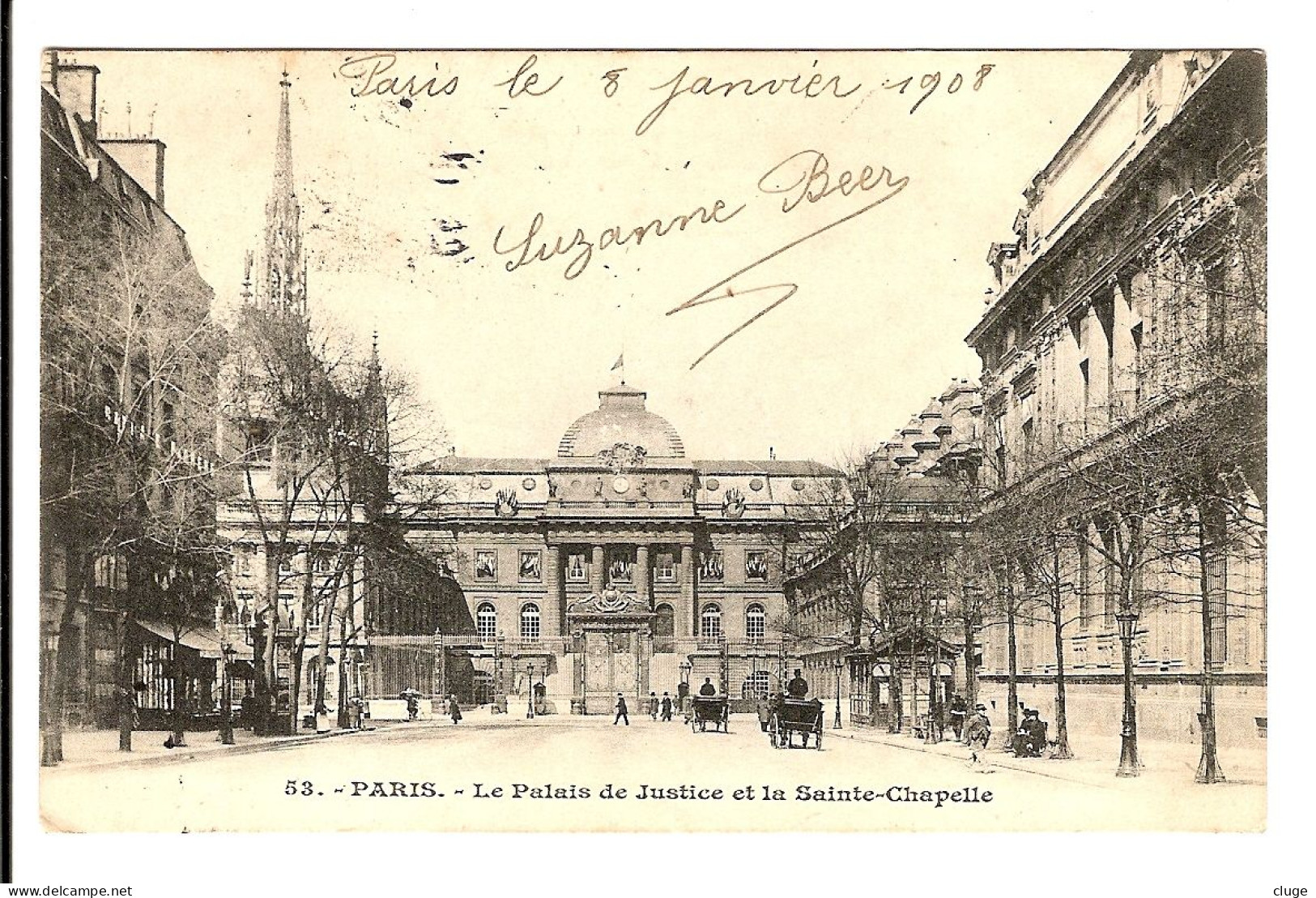 75 - PARIS  - Le Palais De Justice Et La Sainte Chapelle - District 01