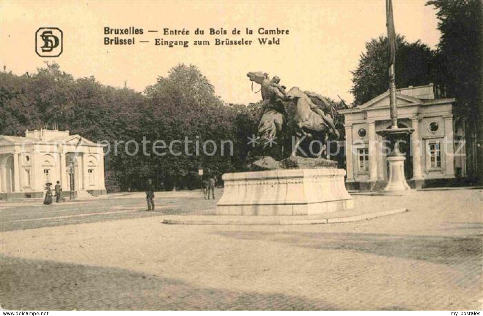 72884734 Bruxelles Bruessel Entree Bois De La Cambre  - Altri & Non Classificati