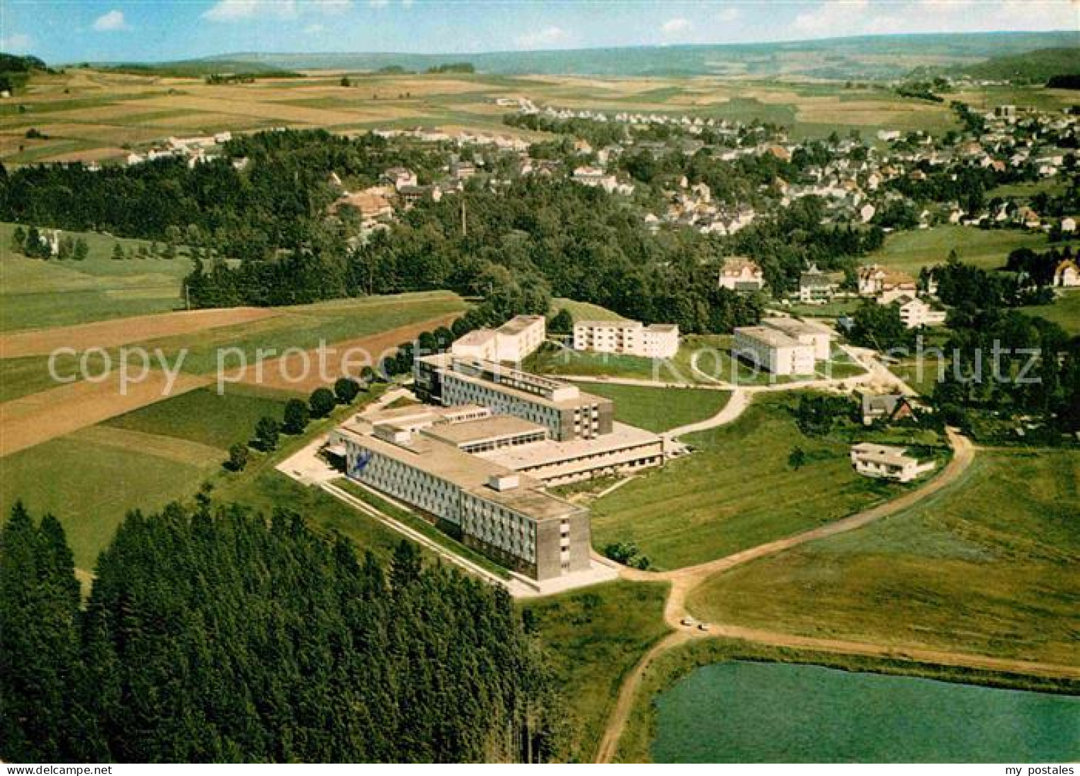 72884690 Bad Steben Sanatorium Franken Der BfA Fliegeraufnahme Bad Steben - Bad Steben