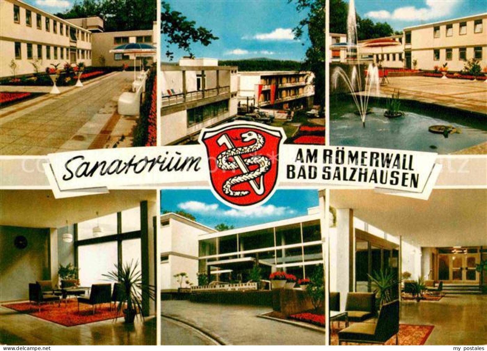 72884682 Bad Salzhausen Sanatorium Am Roemerwall Teilansichten Bad Salzhausen - Andere & Zonder Classificatie