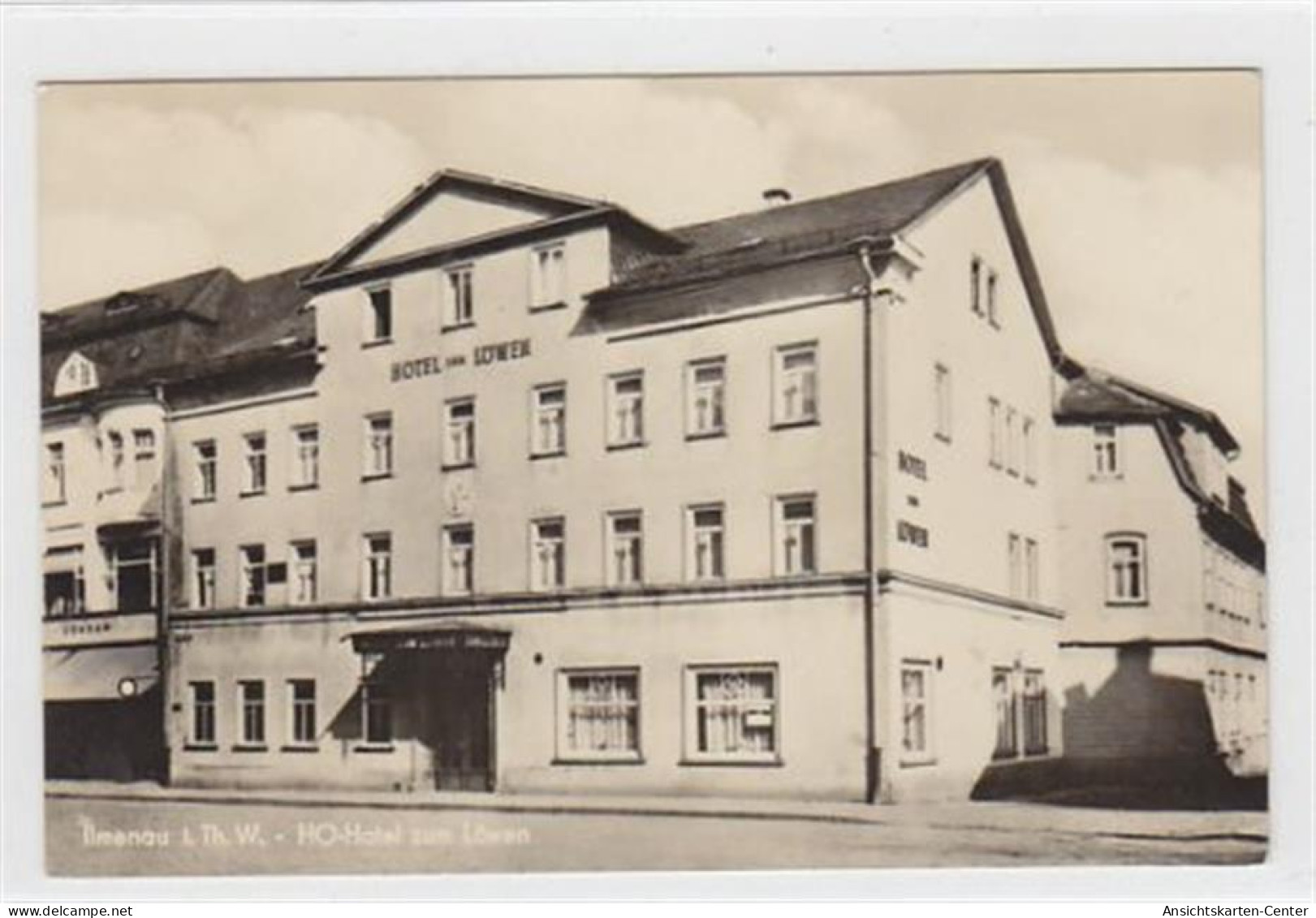 39060708 - Ilmenau Im Thueringer Wald. HO-Hotel Zum Loewen Ungelaufen  Gute Erhaltung. - Ilmenau