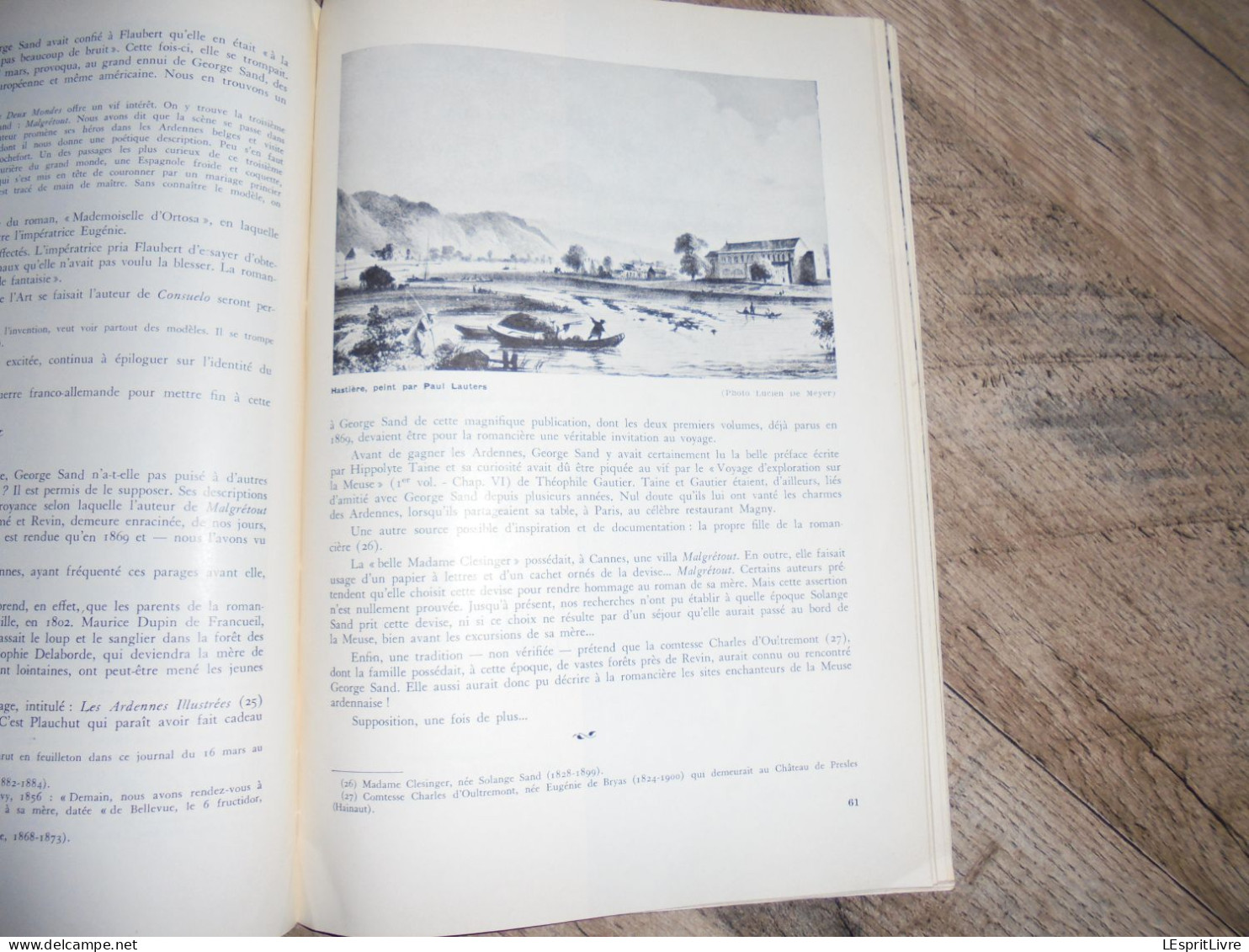 REFLETS DU TOURISME Avril Mai 1953 Régionalisme Georges Sand Vallée Meuse Hastière Histoire du Verre Peinture Art