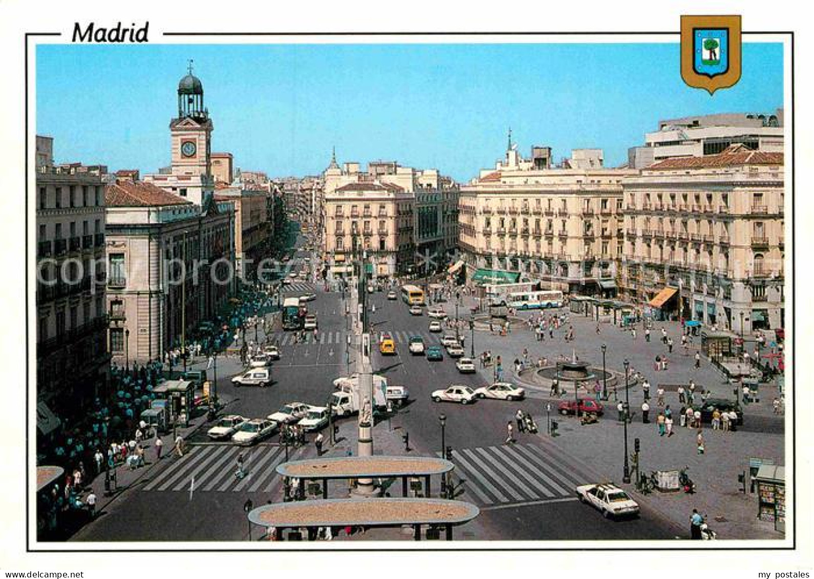 72884048 Madrid Spain Puerta Del Sol  - Autres & Non Classés