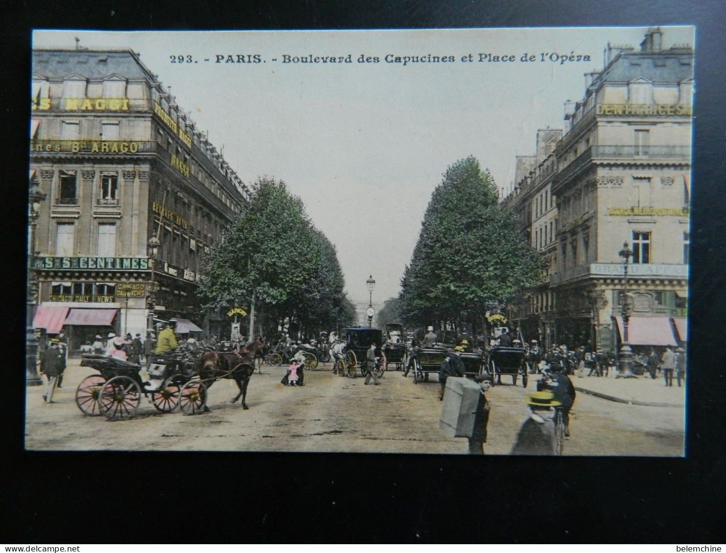 PARIS                              BOULEVARD DES CAPUCINES ET PLACE DE L'OPERA - Arrondissement: 09