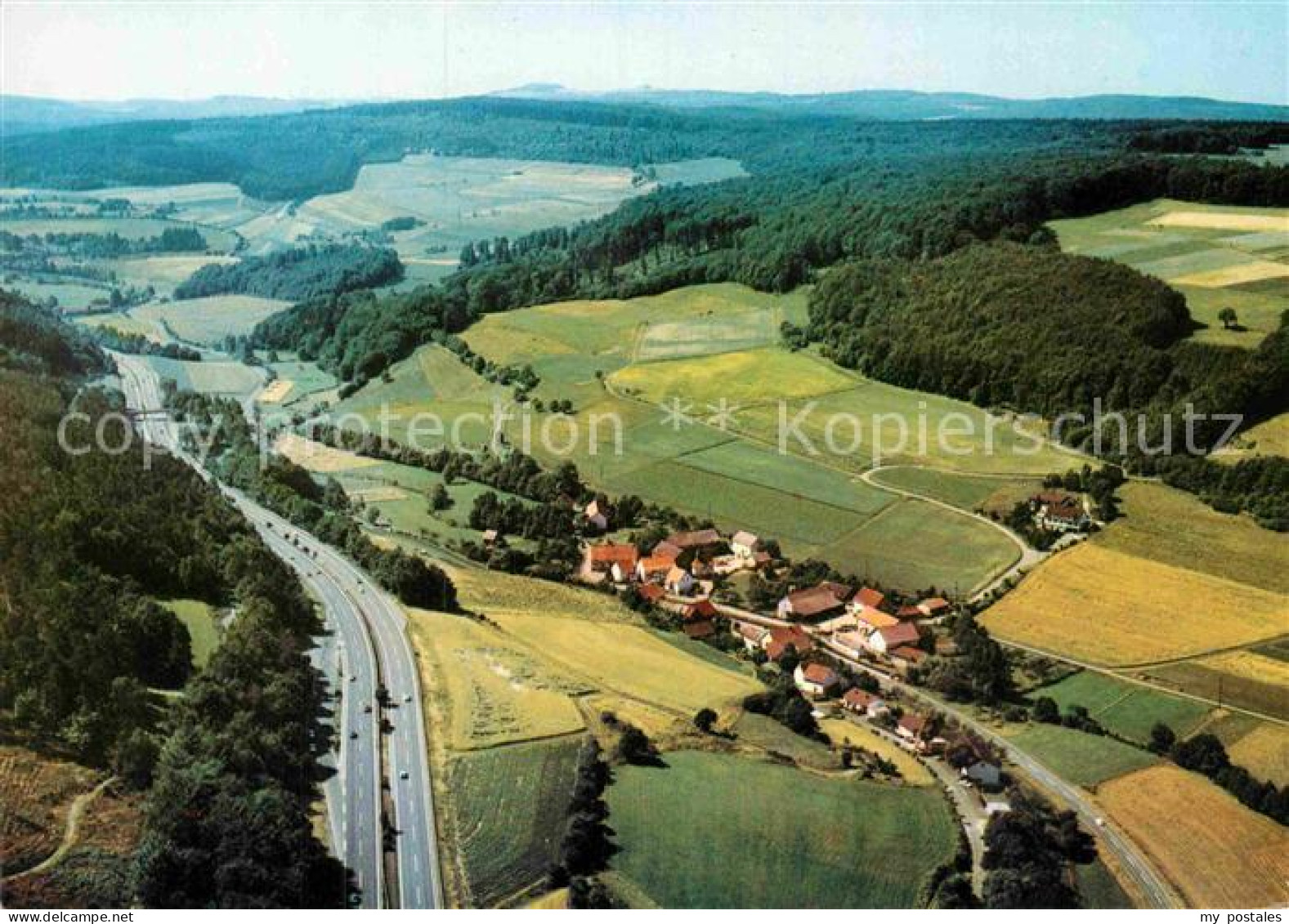 72883718 Reddingshausen Hotel Pension Haus Sonnenblick Fliegeraufnahme  Knuellwa - Sonstige & Ohne Zuordnung