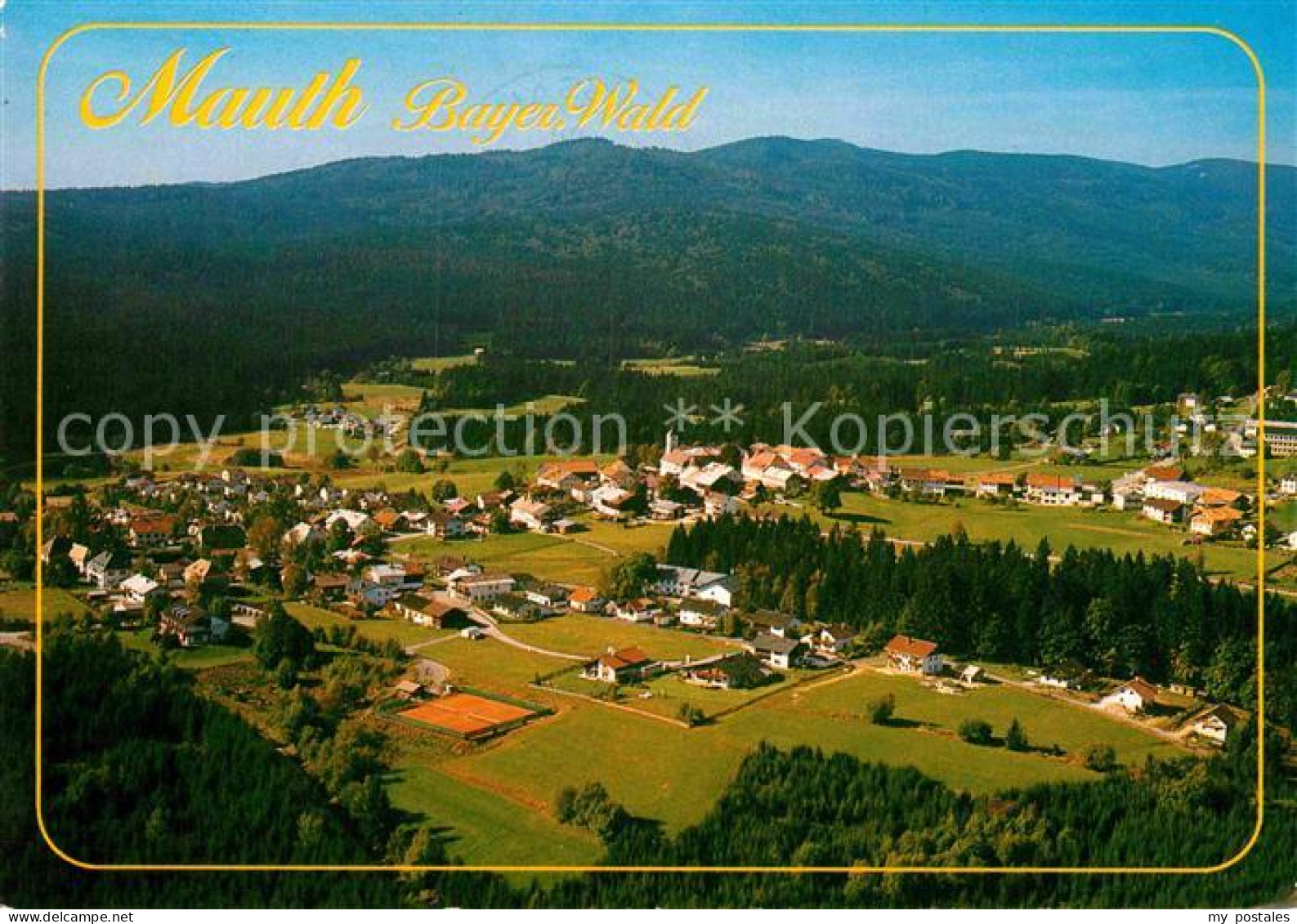 72883661 Mauth Niederbayern Fliegeraufnahme  Mauth - Autres & Non Classés