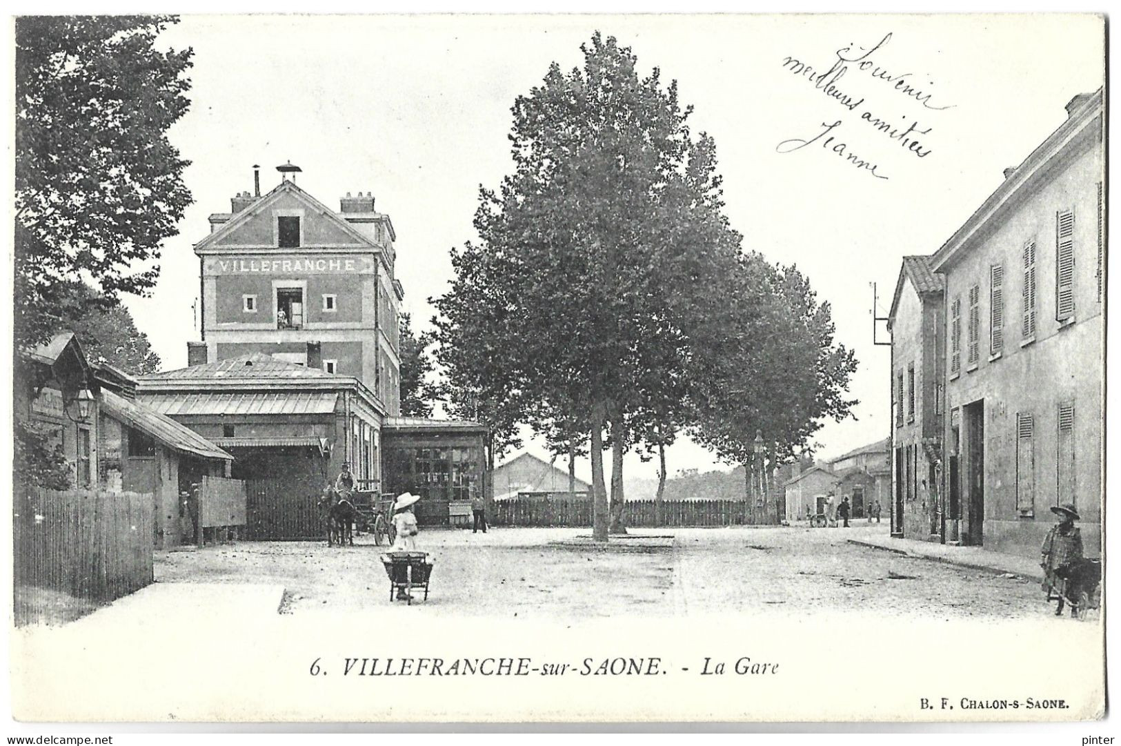 VILLEFRANCHE SUR SAONE - La Gare - Villefranche-sur-Saone