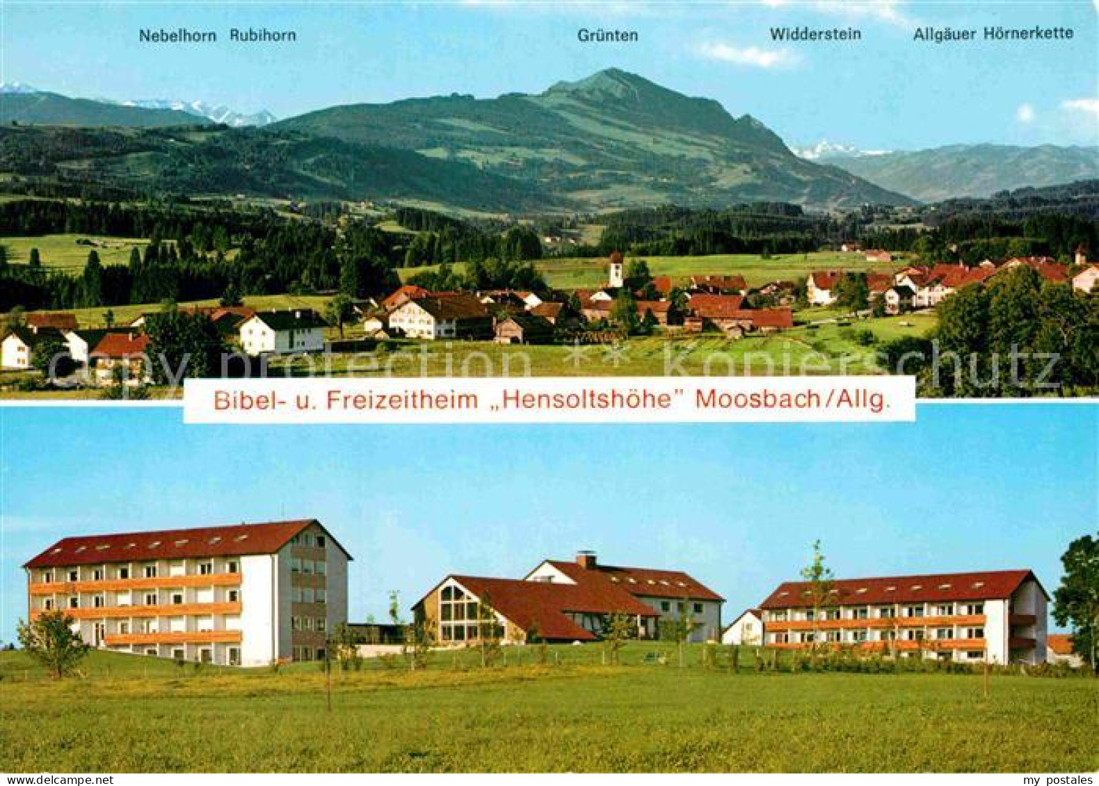 72883605 Moosbach Sulzberg Panorama Biebel- Und Freizeitzentrum Hensolthoehe  - Autres & Non Classés