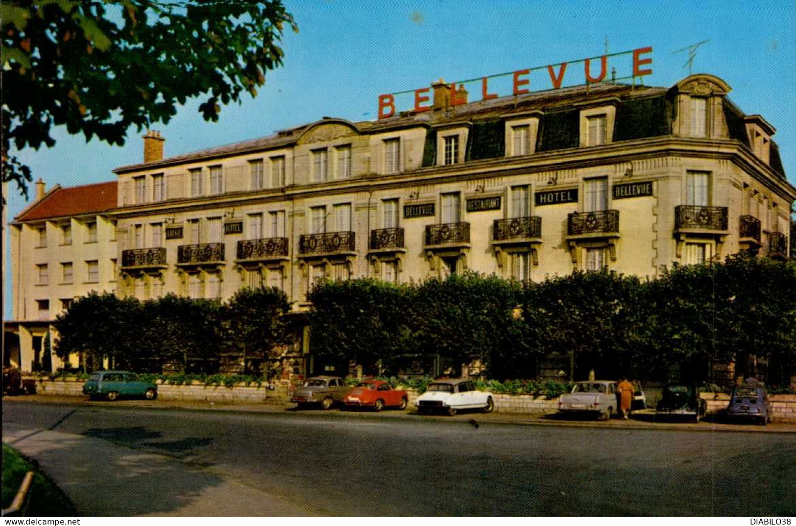 VERDUN     ( MEUSE )   HOTEL BELLEVUE - Verdun