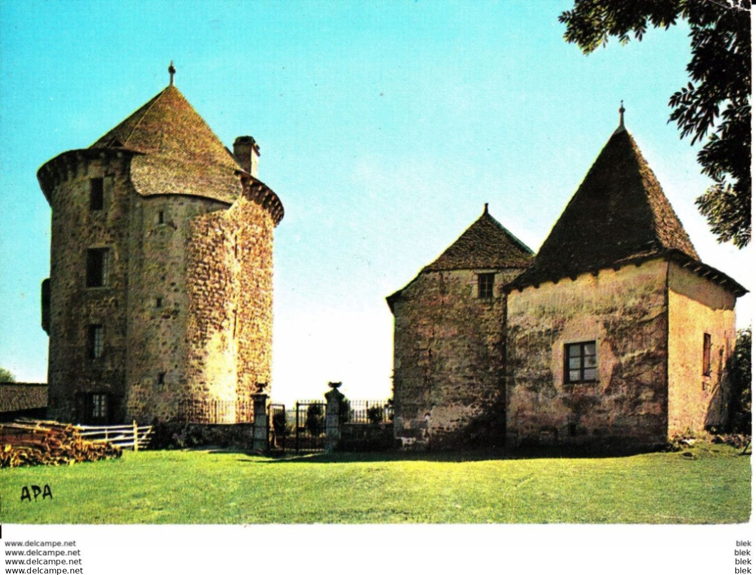 15 . Cantal : Chaudes Aigues . Le Chateau Du Couffour . - Autres & Non Classés