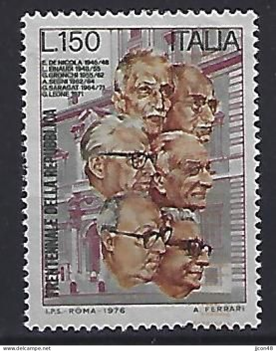 Italy 1976  30 Jahre Republik Italien  (o) Mi.1533 - 1971-80: Usados