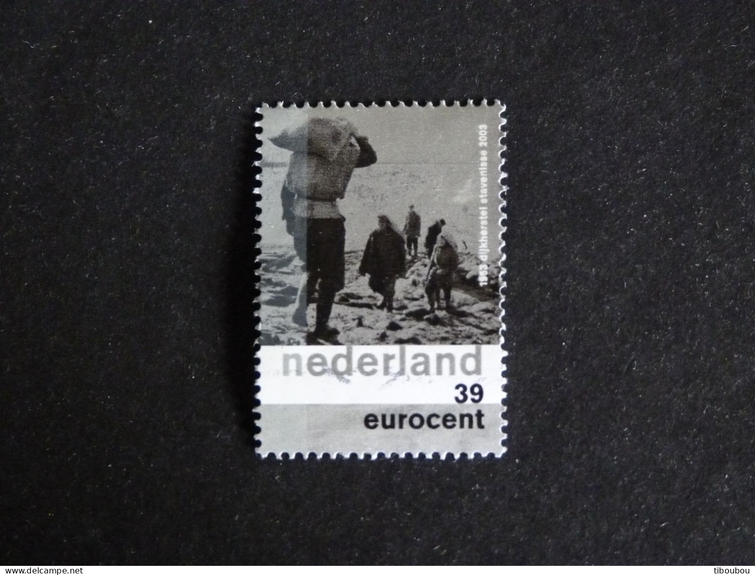 PAYS BAS NEDERLAND YT 2015 OBLITERE - REFECTION DE DIGUE A STAVENISSE - Usados