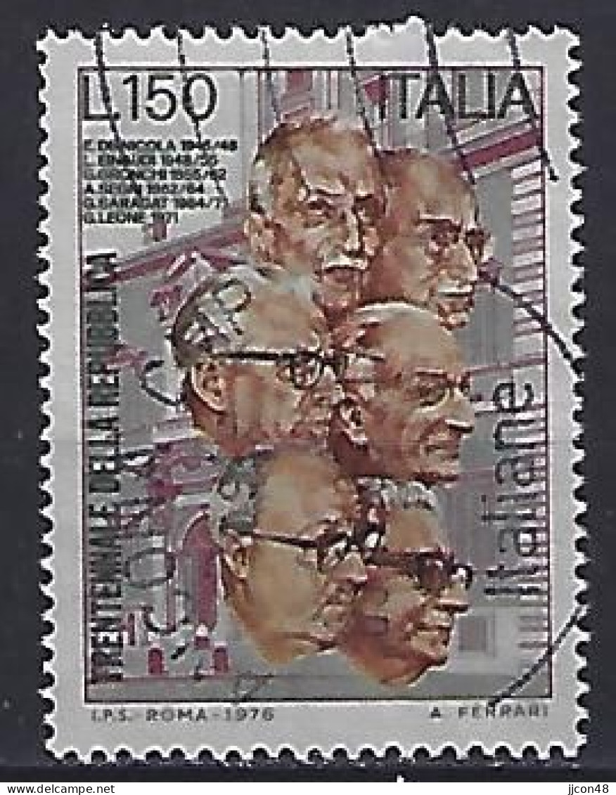 Italy 1976  30 Jahre Republik Italien  (o) Mi.1533 - 1971-80: Usados