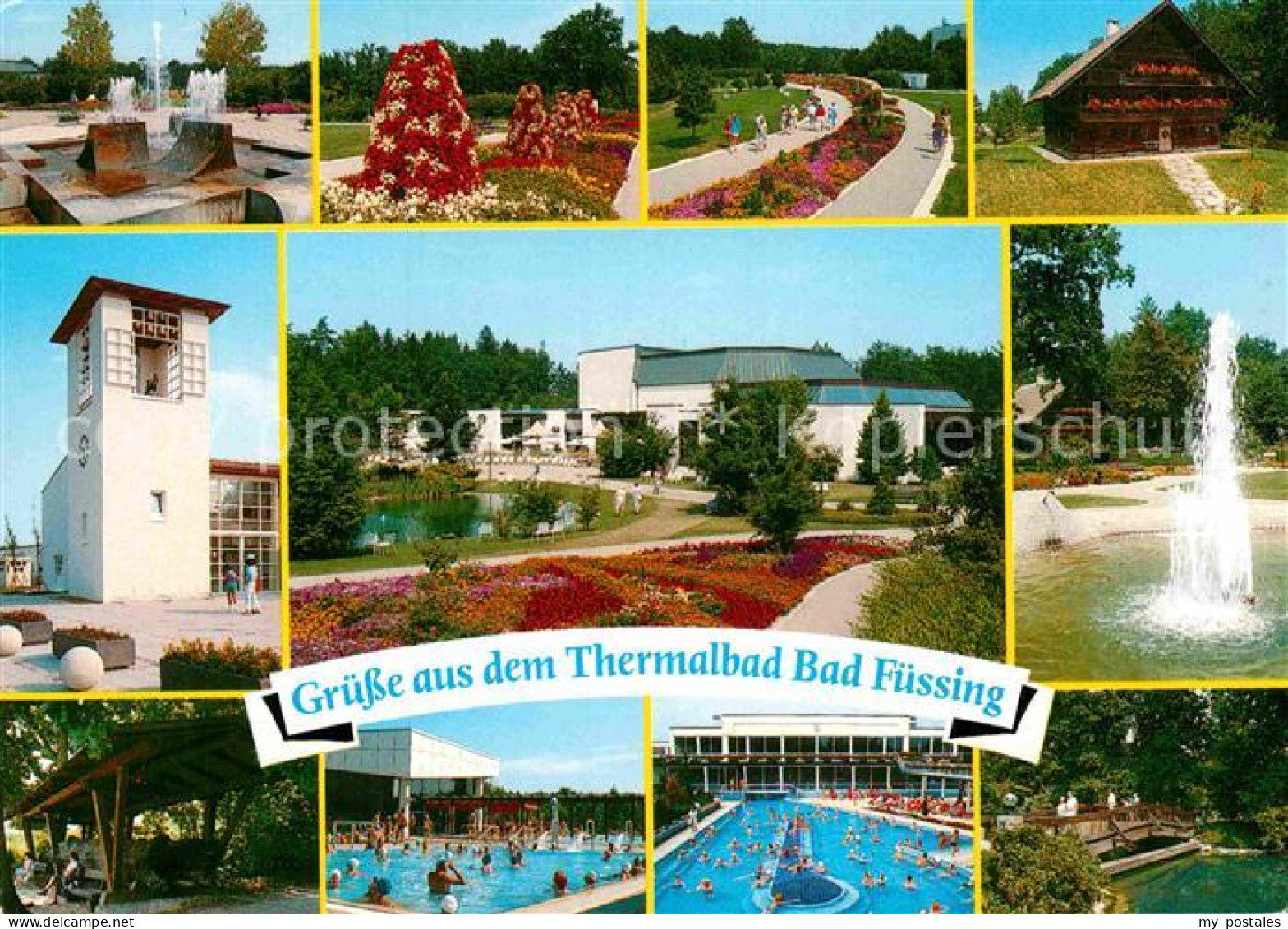 72882052 Bad Fuessing Thermalbad Mineral Heilquellen Sprudel Kurpark Aigen - Bad Fuessing