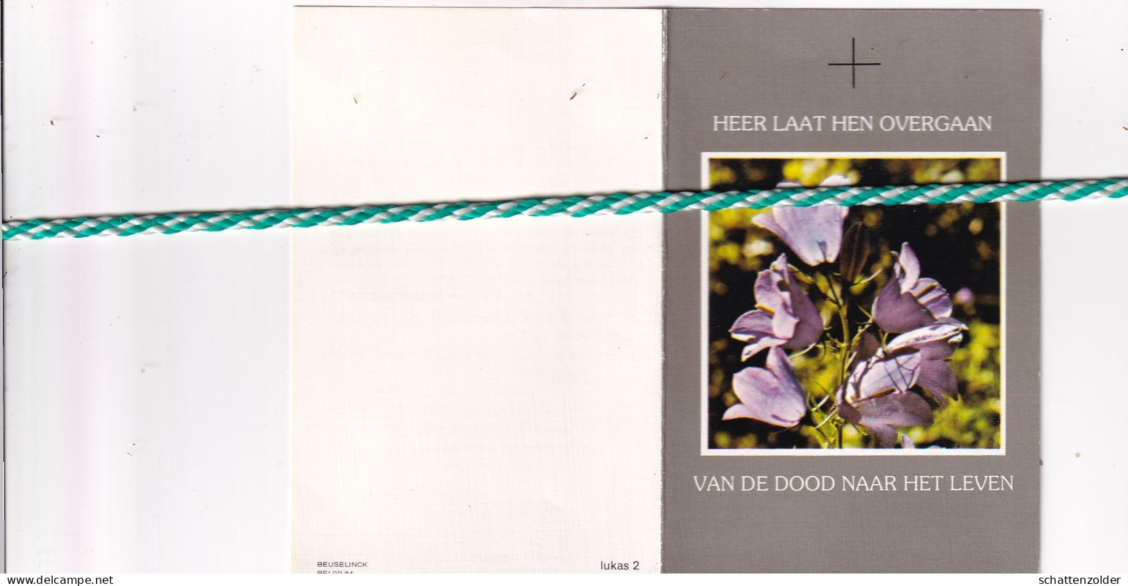 Carola Nagels-Van Doeselaer, Hoevenen 1906, Kapellen 1983 - Esquela