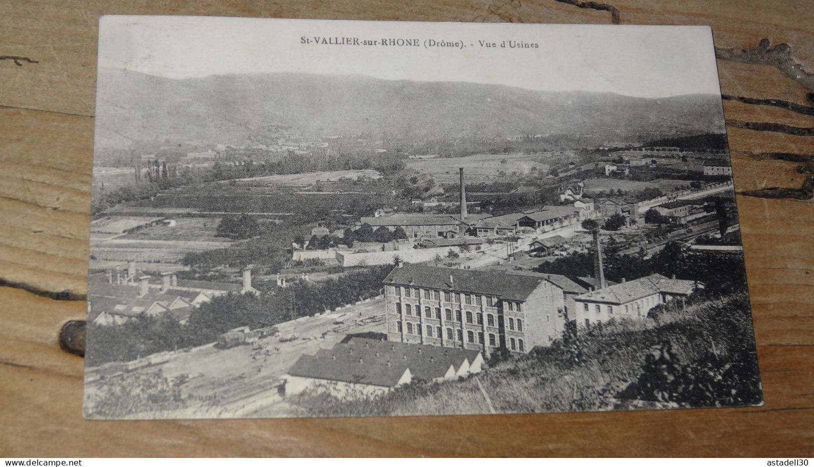 SAINT VALLIER, Vue D'usines ............... BH-19119 - Autres & Non Classés