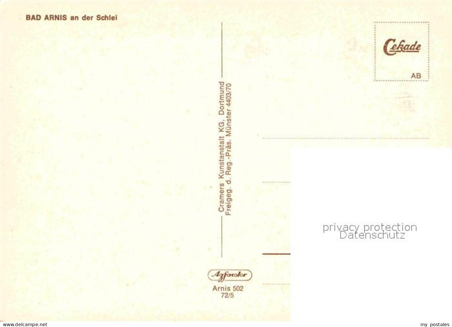 72881298 Bad Arnis Schlei Fliegeraufnahme Arnis - Other & Unclassified