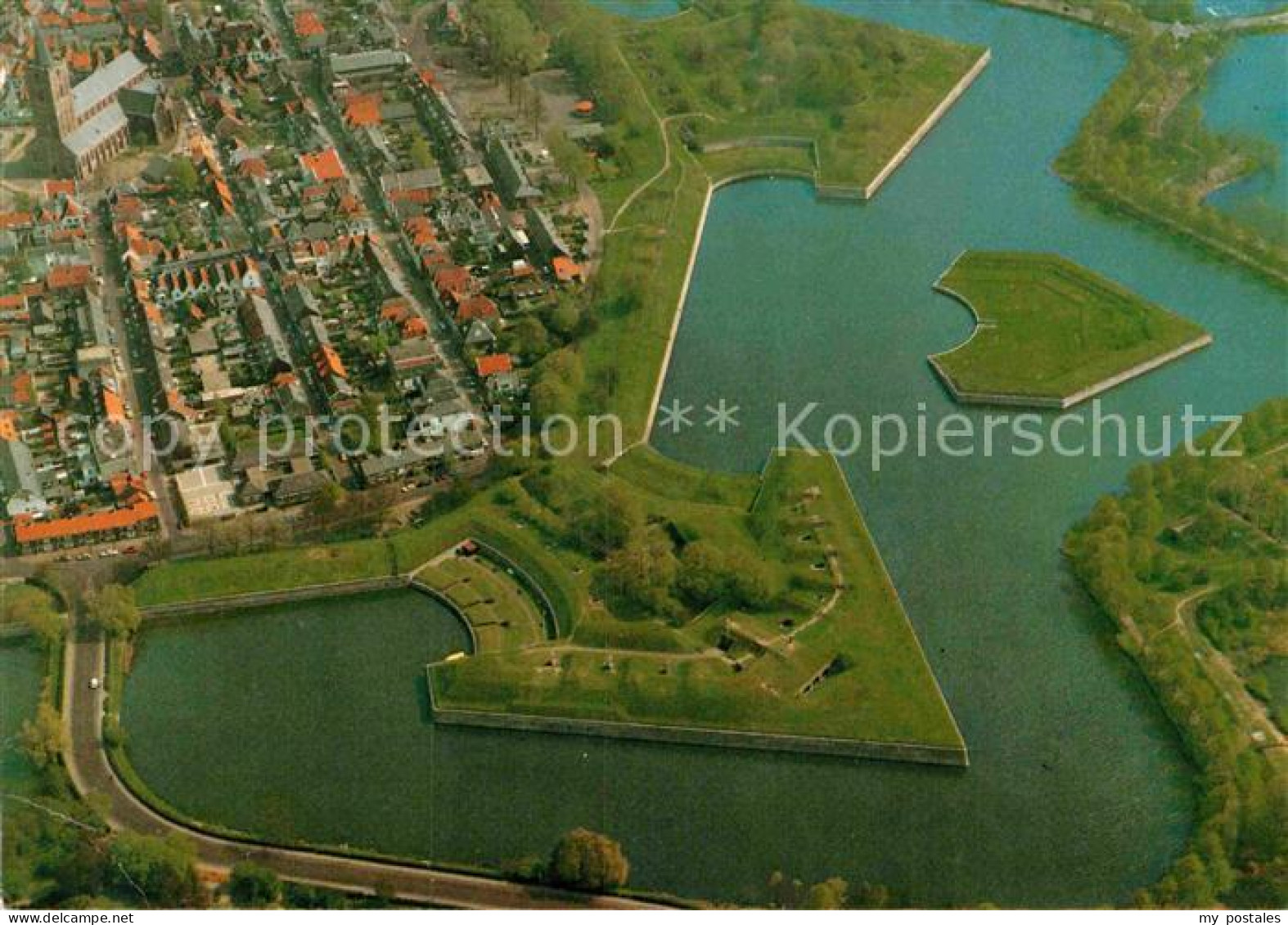 72881274 Naarden Vestingstad Alte Festung Fliegeraufnahme  - Altri & Non Classificati