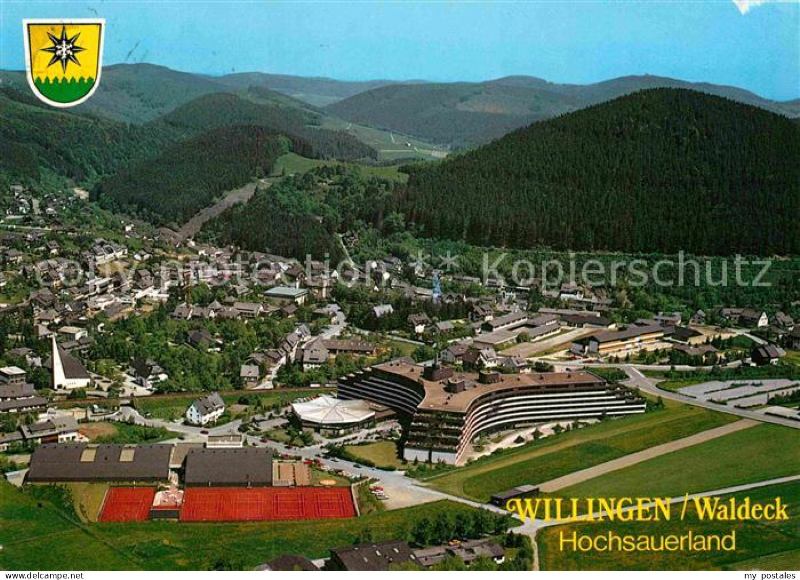 72881264 Willingen Sauerland Kneipp Kurort Wintersportplatz Fliegeraufnahme Boem - Sonstige & Ohne Zuordnung