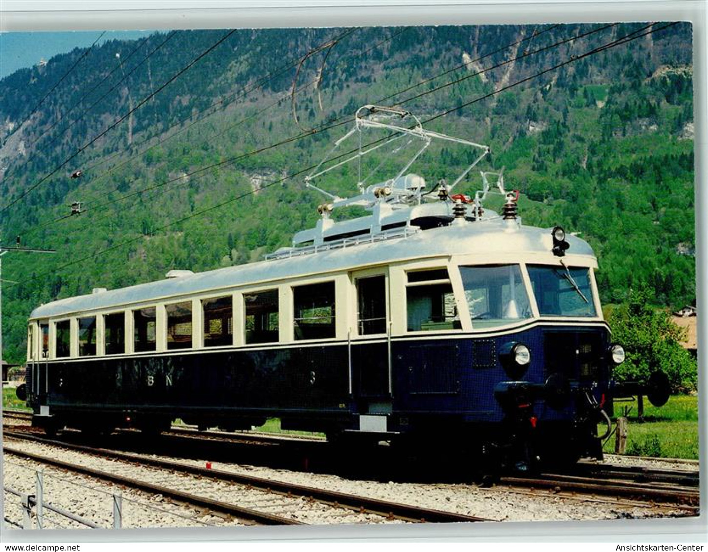 12096608 - Lokomotiven Ausland Bern-Neuenburg Bahn - - Trains