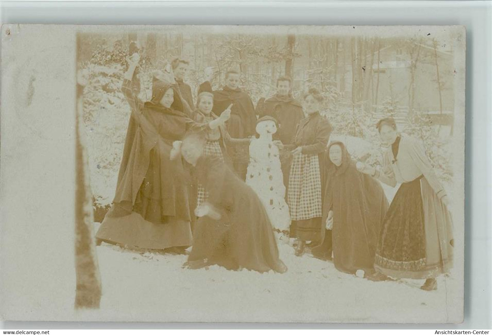 10064508 - Schneemaenner Privatfoto - Gruppe Frauen Und - Andere & Zonder Classificatie