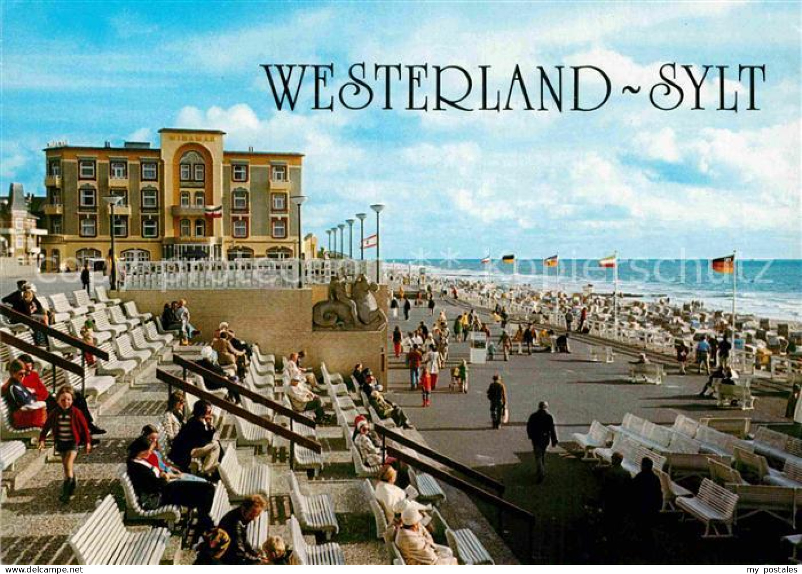 72880082 Westerland Sylt Strandpromenade Hotel Miramar Westerland - Andere & Zonder Classificatie