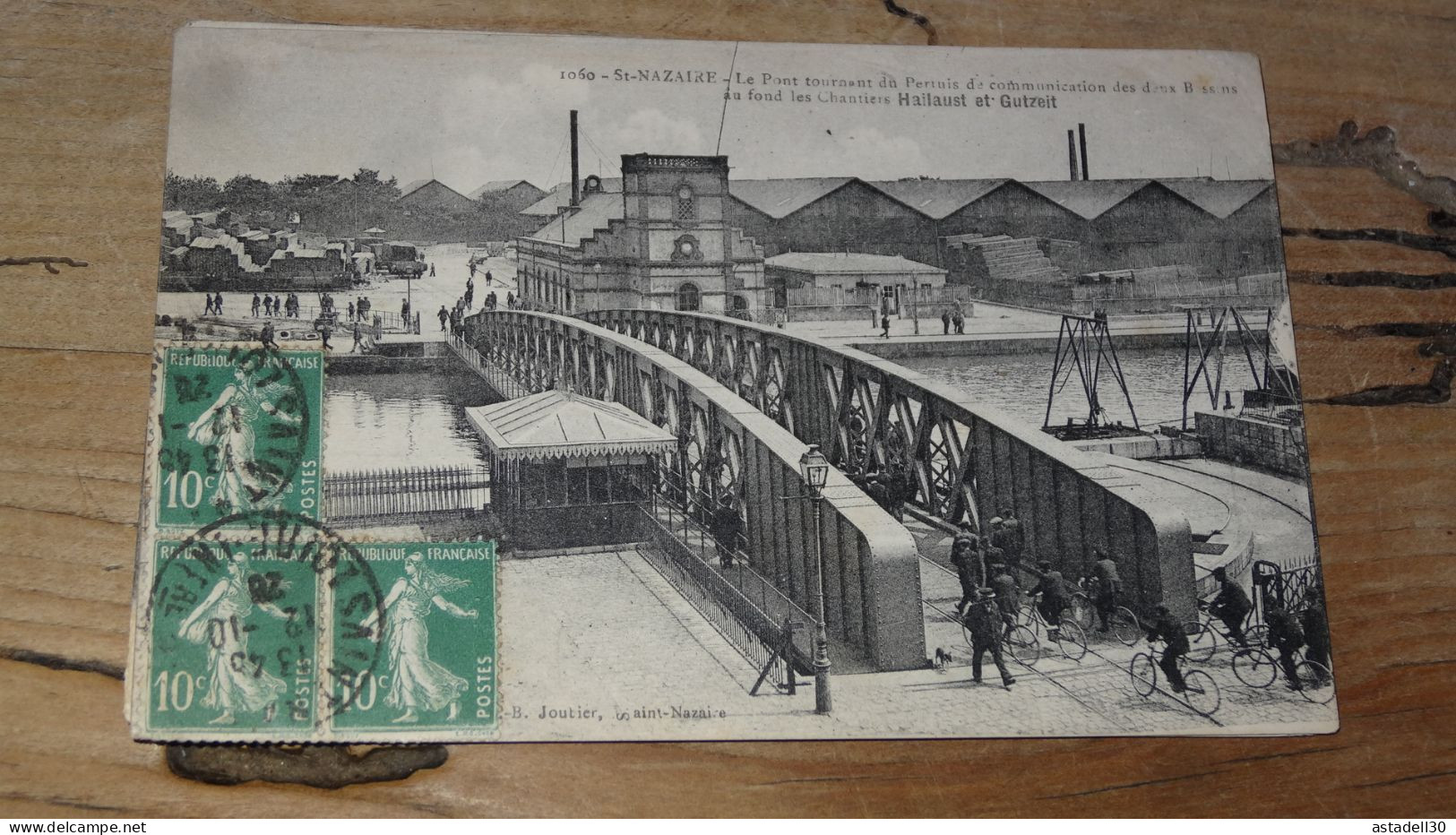 SAINT NAZAIRE, Le Pont Tournant Du Pertuis ............... BH-19124 - Saint Nazaire