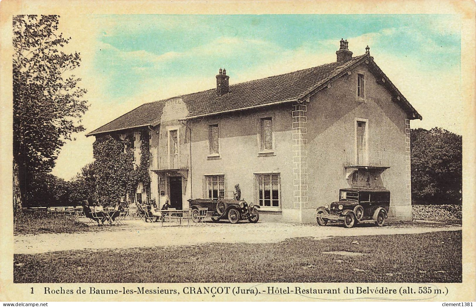 Crancot Hotel Restaurant Du Belvedere - Autres & Non Classés