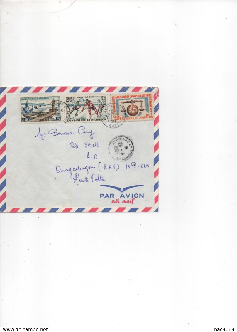 Lot Mai C/ Lettre  DE SAINT PIERRE ET MIQUELON - Covers & Documents