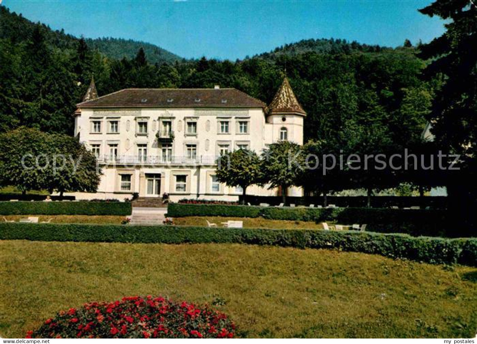 72878845 Badenweiler Sanatorium Schloss Hausbaden Thermalkurort Schwarzwald Bade - Badenweiler