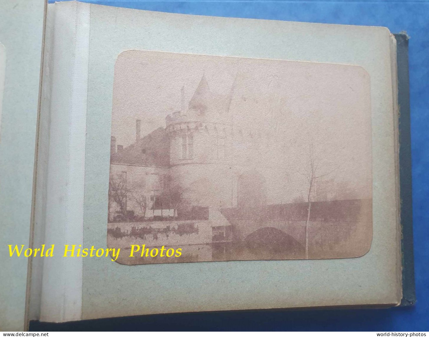 Album fin 19e - photographe à identifier - VENDOME et environs - Appareil Photo , Monument , Chateau - Papier salé ?