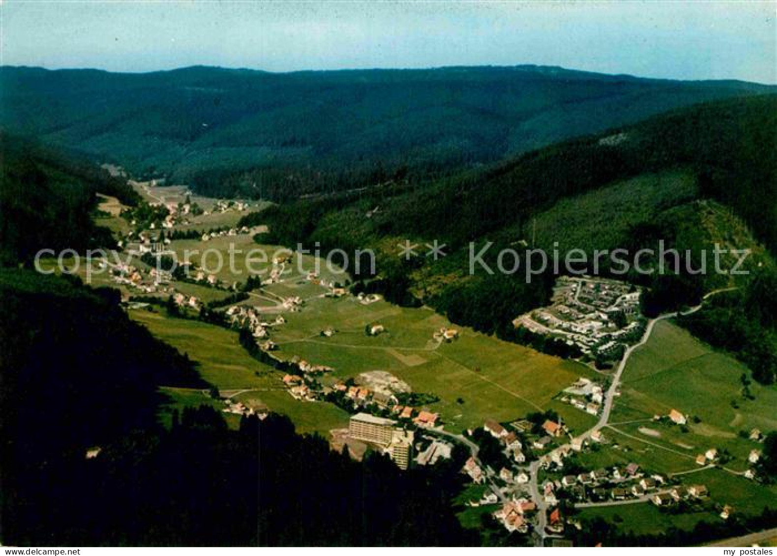 72878824 Buhlbach Obertal Luftkurort Im Schwarzwald Fliegeraufnahme Buhlbach - Baiersbronn