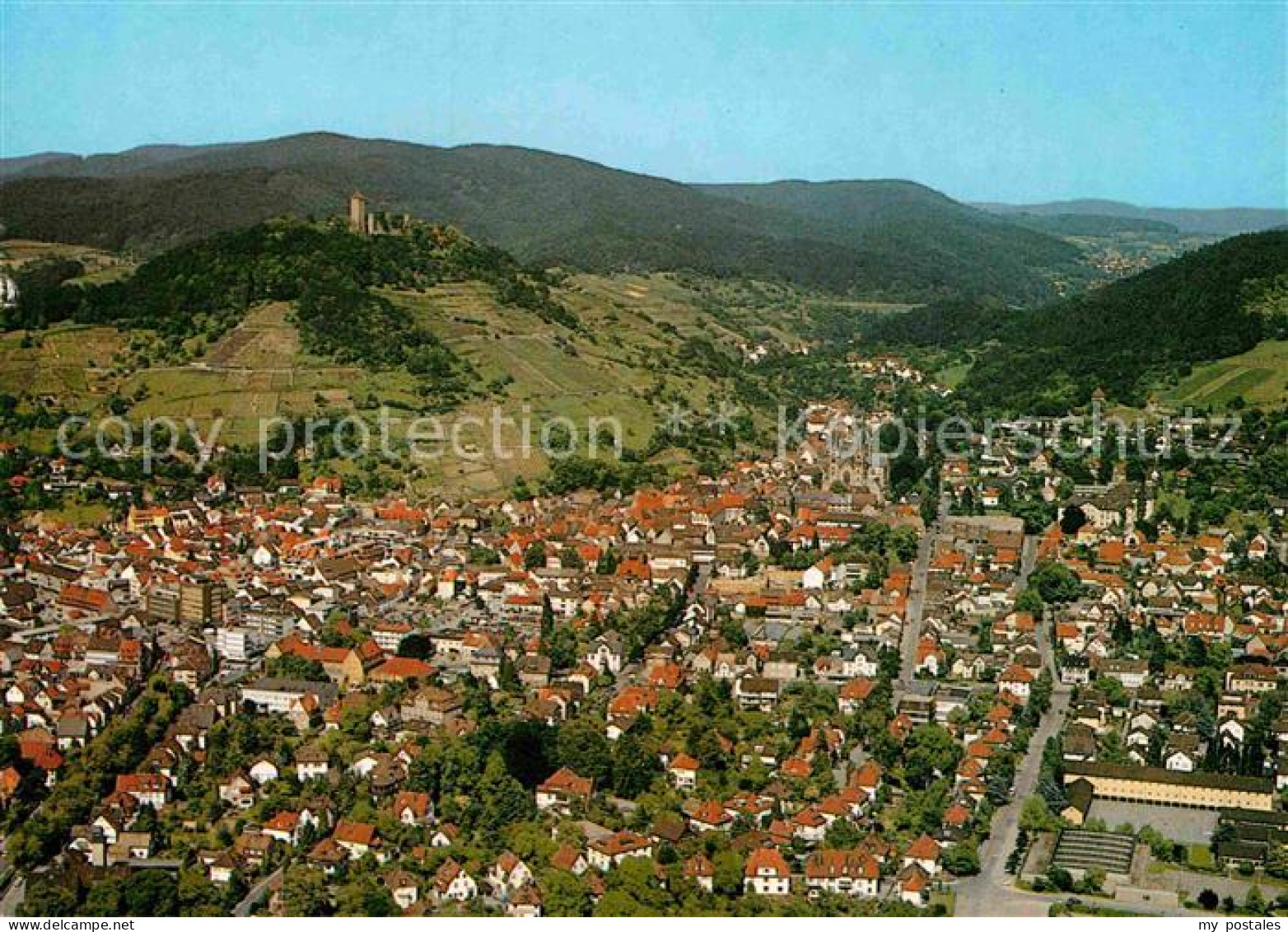 72878781 Heppenheim Bergstrasse Teilansicht Luftkurort Fliegeraufnahme Heppenhei - Heppenheim