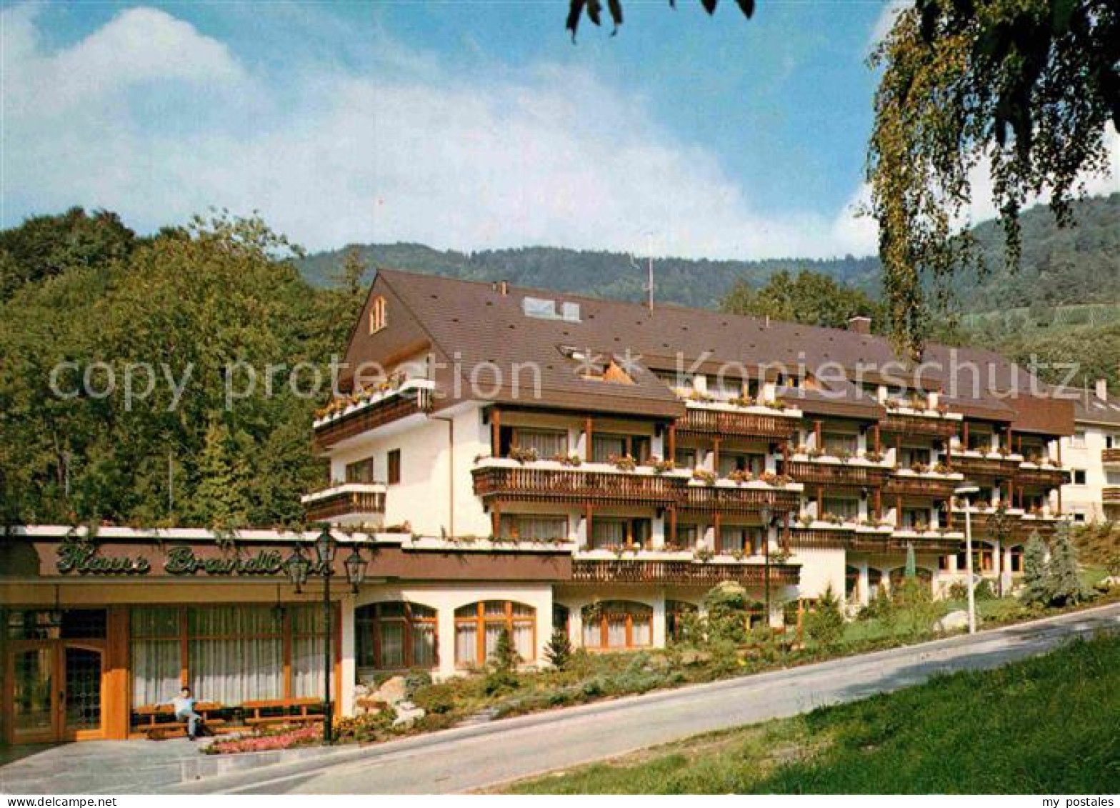 72878663 Sasbachwalden Kurkliniken Dr Wagner Haus Brandbach Schwarzwald Sasbachw - Sonstige & Ohne Zuordnung