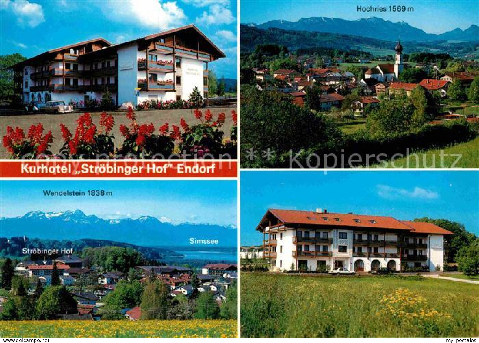 72878661 Bad Endorf Kurhotel Stroebinger Hof Alpenpanorama Bad Endorf - Sonstige & Ohne Zuordnung