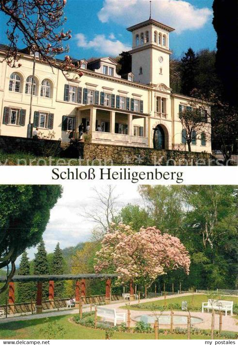 72878593 Seeheim-Jugenheim Schloss Heiligenberg Hofanlage Baumbluete Seeheim-Jug - Andere & Zonder Classificatie