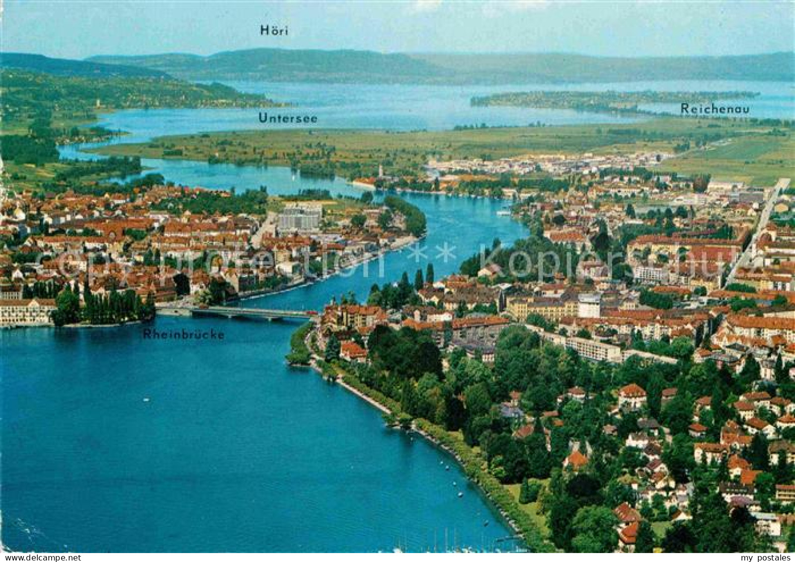 72878576 Konstanz Bodensee Mit Vorort Petershausen Insel Reichenau Untersee Hoer - Konstanz