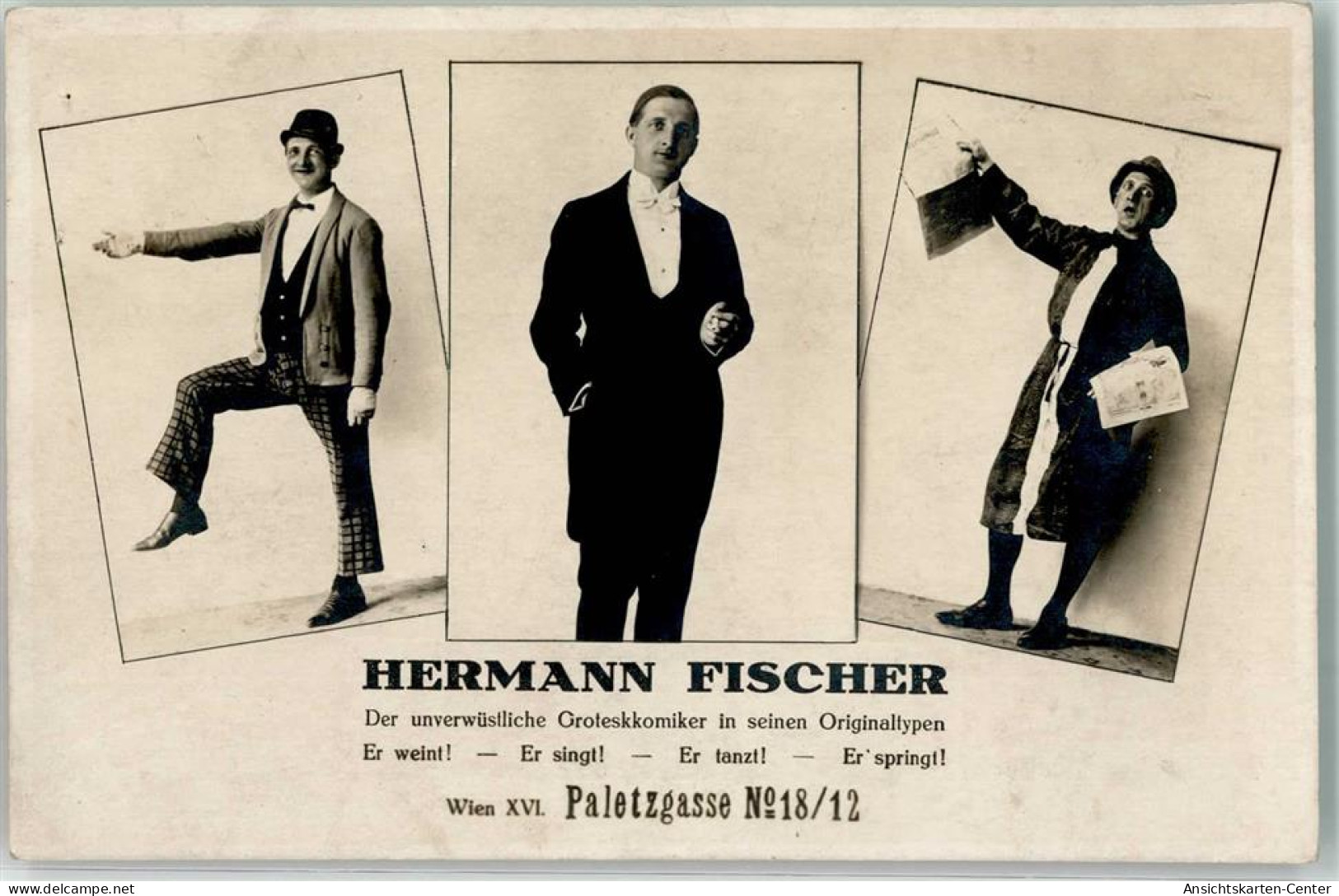 10672508 - Hermann Fischer  Groteskkomiker Clown - Andere & Zonder Classificatie