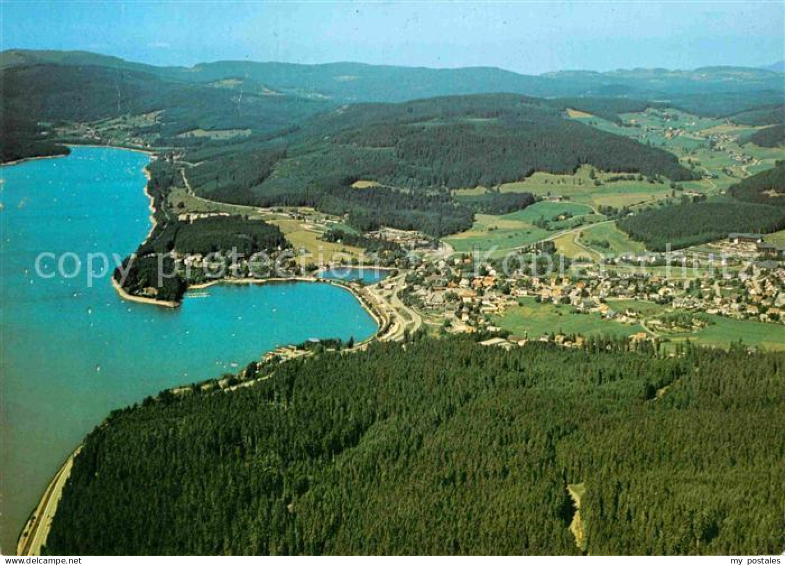 72878541 Schluchsee Schwarzwald Fliegeraufnahme Aeule - Schluchsee