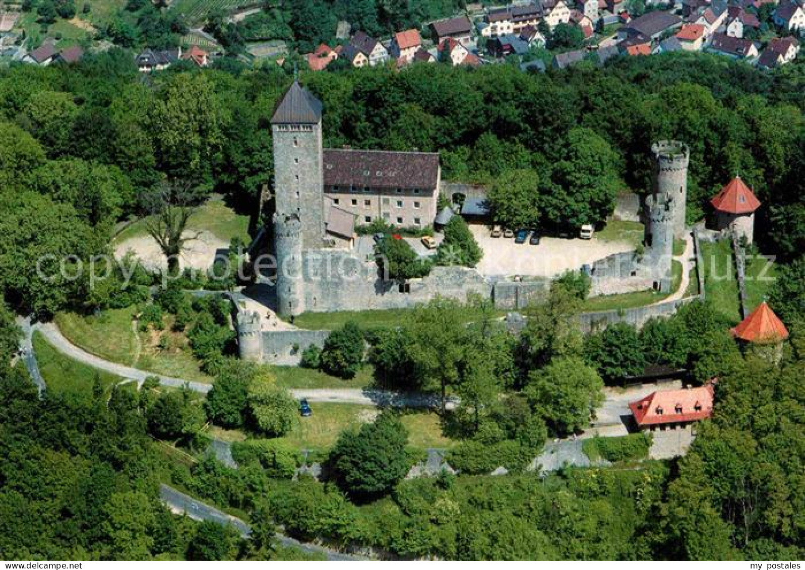 72878540 Heppenheim Bergstrasse Starkenburg Luftkurort Fliegeraufnahme Heppenhei - Heppenheim