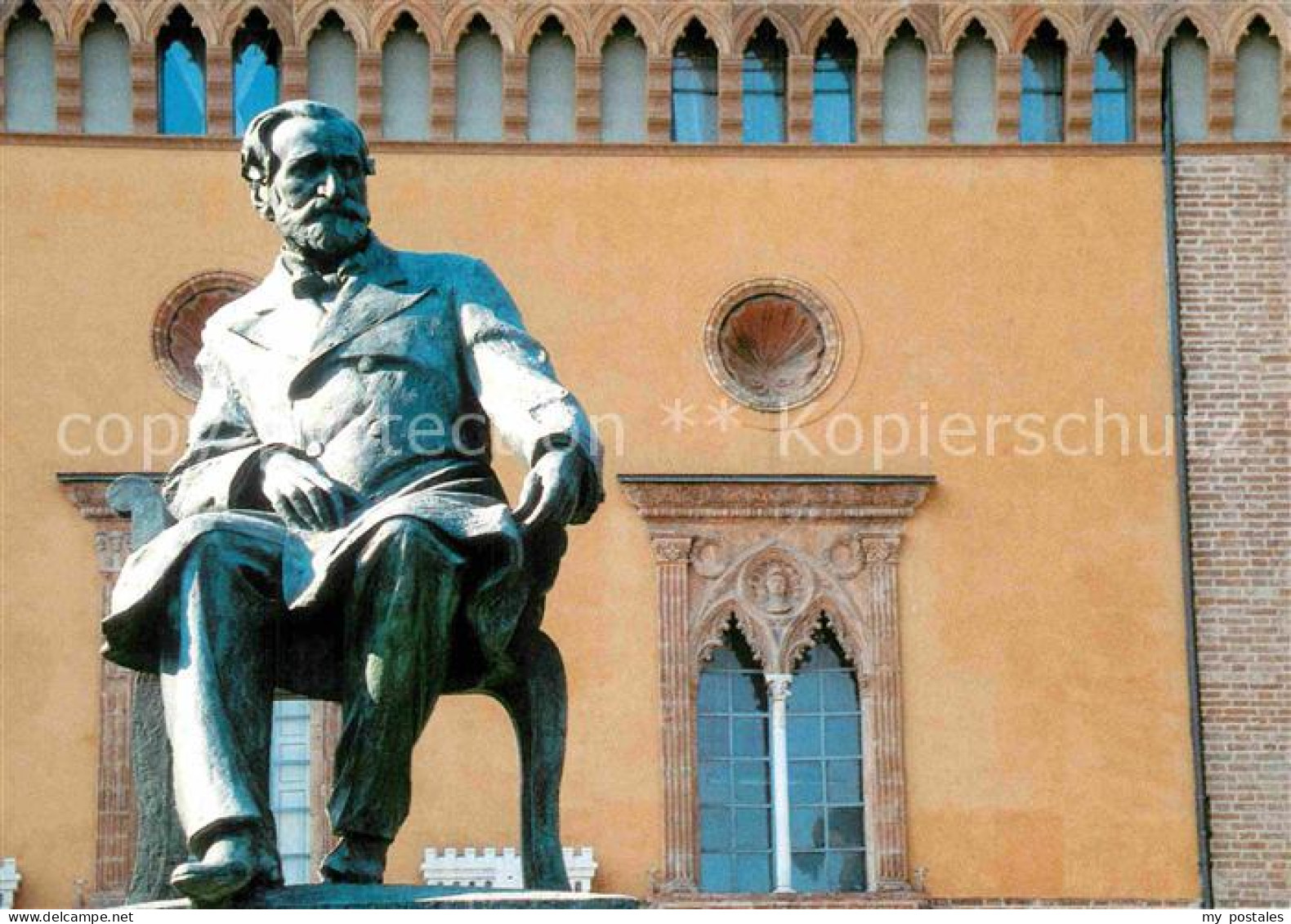 72878442 Parma Emilia-Romagna Giuseppe Verdi Statue Parma Emilia-Romagna - Sonstige & Ohne Zuordnung