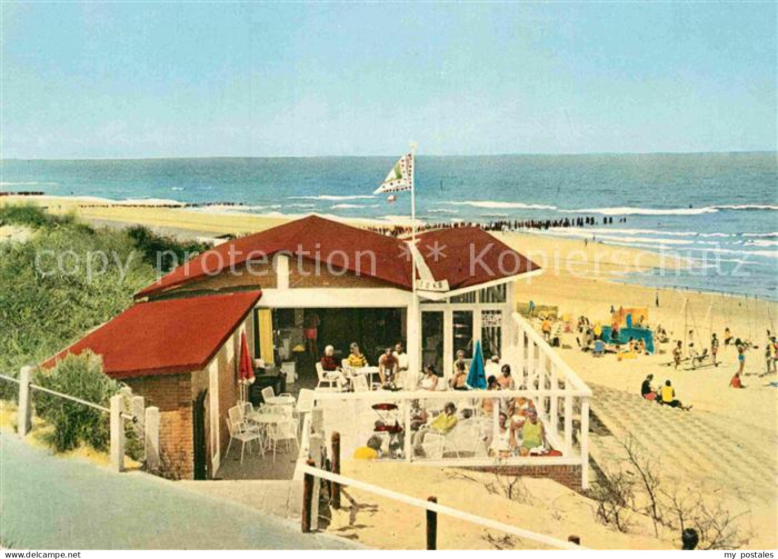 72878439 Domburg Strand Pavillon Toko Domburg - Andere & Zonder Classificatie