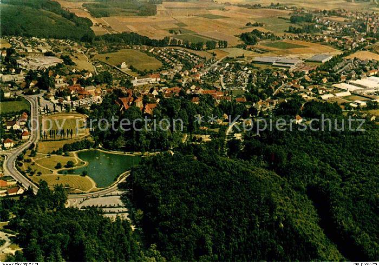 72877823 Bad Iburg Kneipp Und Luftkurort Am Teutoburger Wald Fliegeraufnahme Bad - Andere & Zonder Classificatie