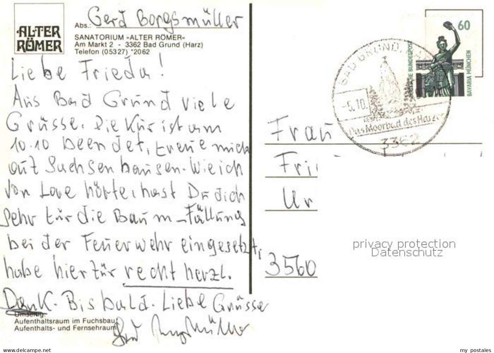 72877774 Bad Grund Sanatorium Alter Roemer Bad Grund - Other & Unclassified