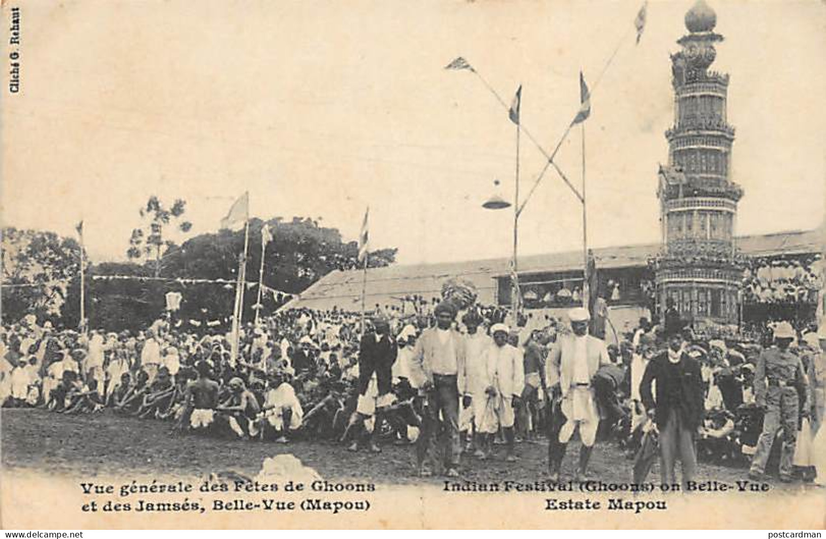 Mauritius - Indian Festival Ghoon On Belle-Vue Estate MapouMauritius - Séminaire-Collège Père Laval - Entrée.Rehaut. - Mauritius