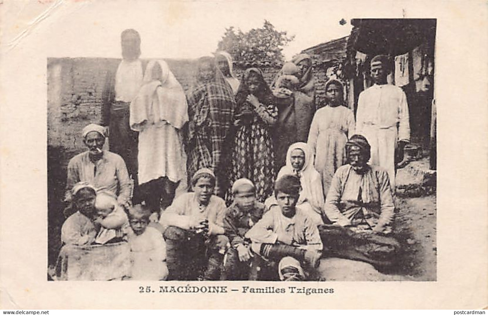 Macedonia - Gypsy Tzigane Family - Noord-Macedonië