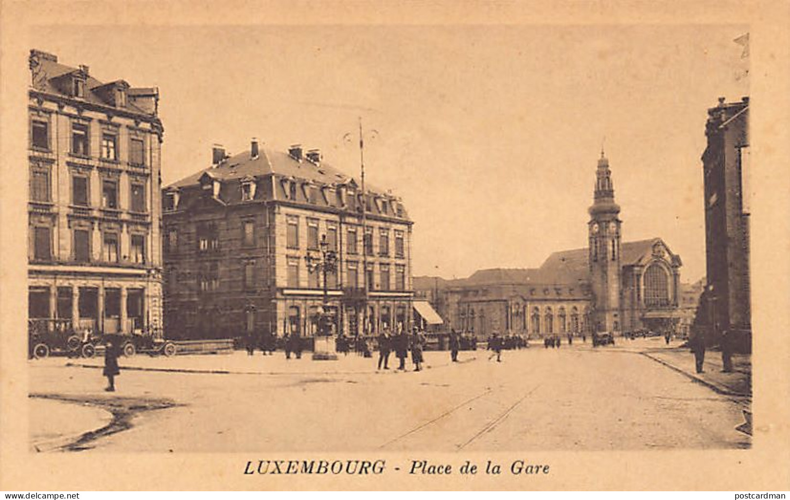 Luxembourg-Ville - Place De La Gare - Ed. Th. Wirol  - Luxemburgo - Ciudad