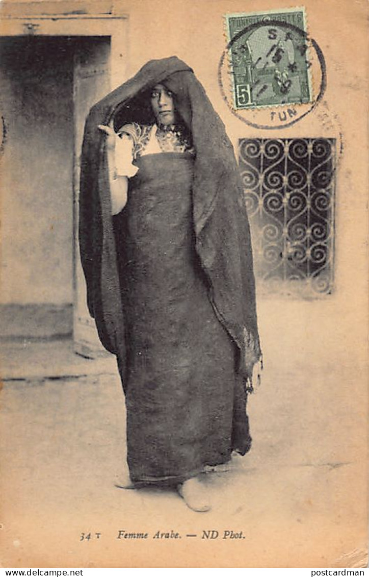 Tunisie - Femme Arabe - Ed. ND Neurdein 34T - Tunisie