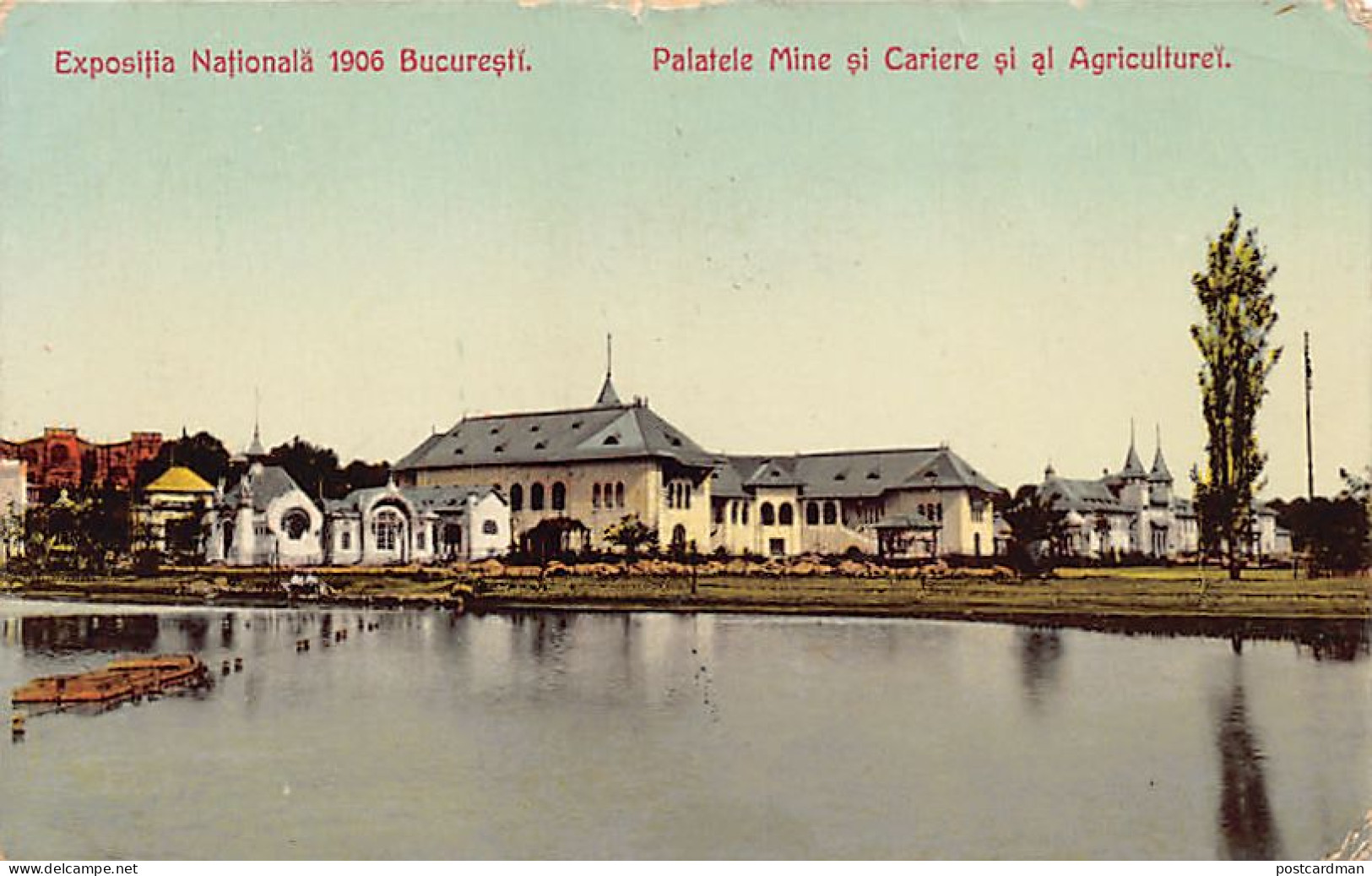 Romania - BUCURESTI - Expositia Nationala 1906 - Palatele Mine Si Cariere Si Al Agriculturei - Ed. Ad. Maier & D. Stern  - Rumänien